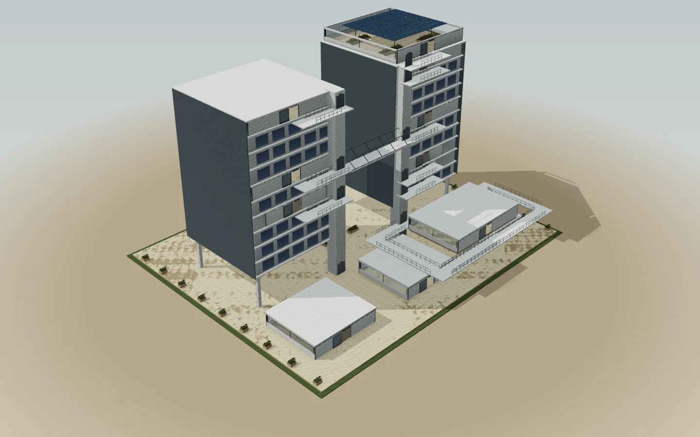 Aster Habitat — Vertical living, from individual homes to shared spaces.