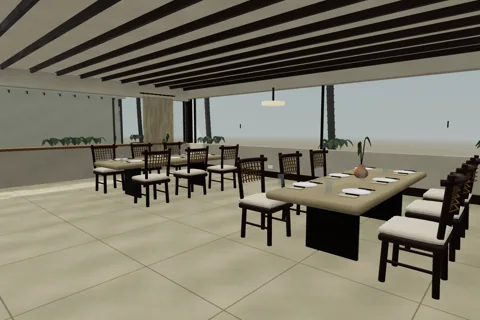 View inside Community room