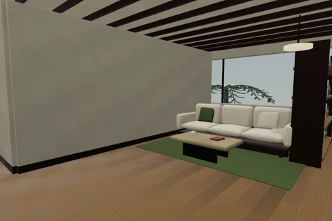 View inside Cohousing home