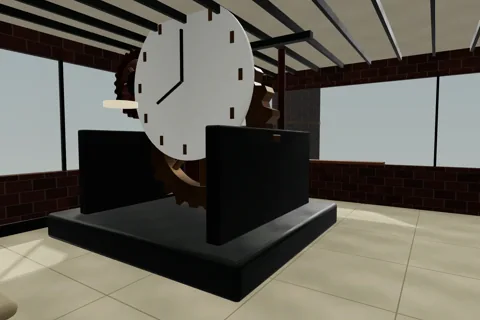 View inside Clock chamber