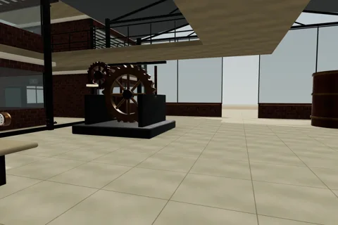 View inside Main hall