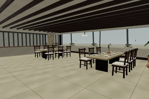 View inside Restaurant