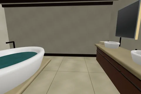 View inside Suite bathroom