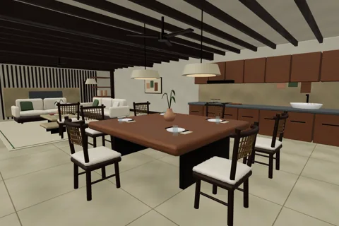 View inside Dining room