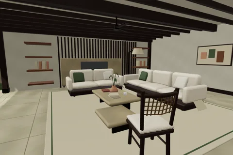 View inside Living room