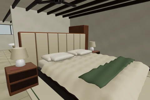 View inside Main bedroom